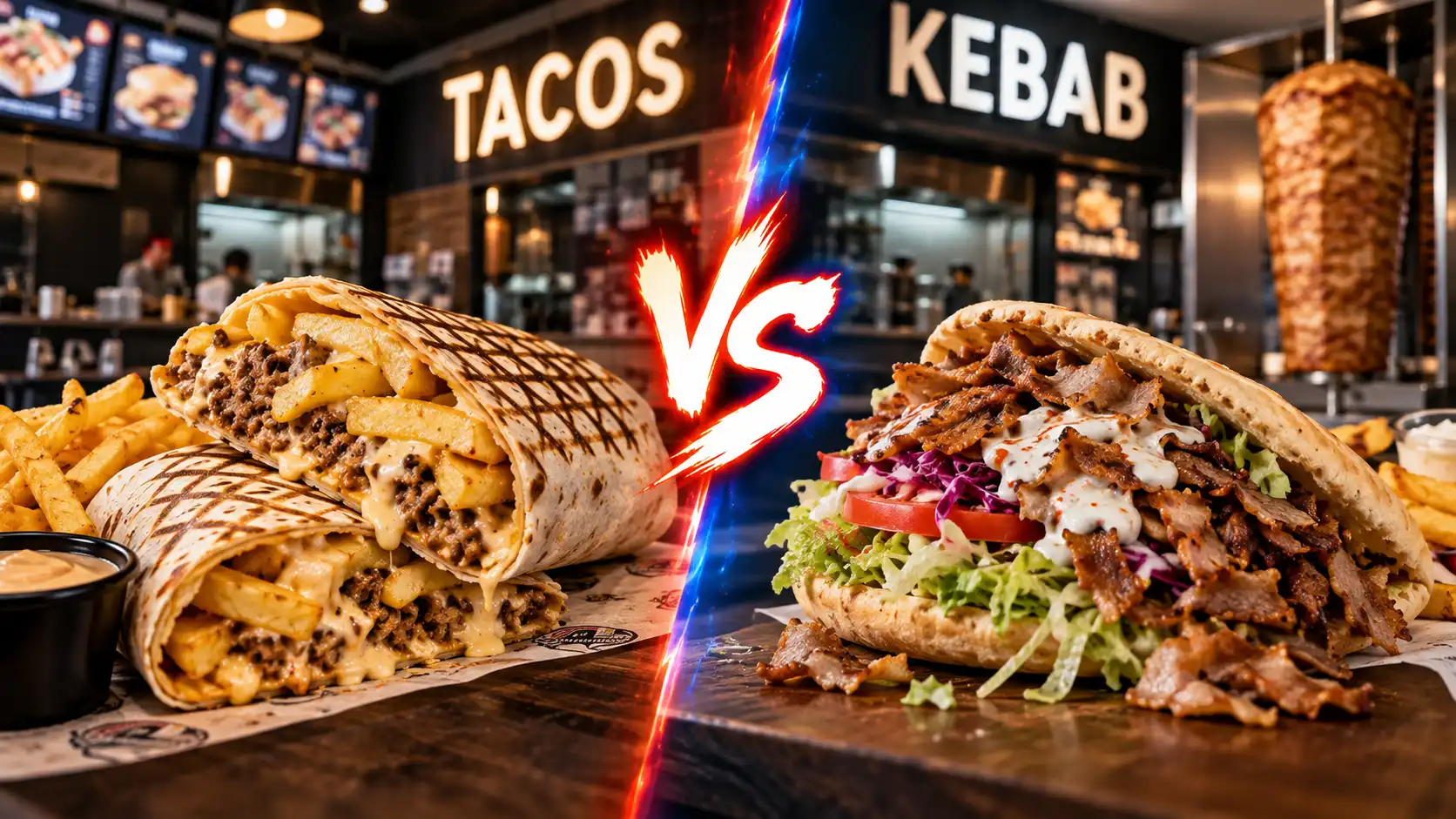Tacos ou kebab, le match de la street food halal À la Lyonnaise