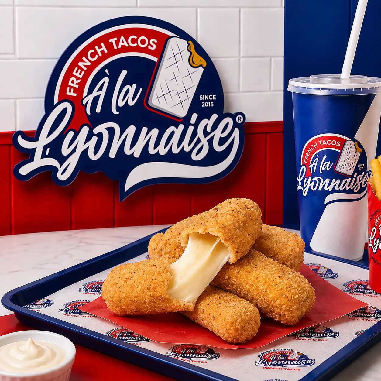 Stick Mozza — bâtonnets de mozzarella panés