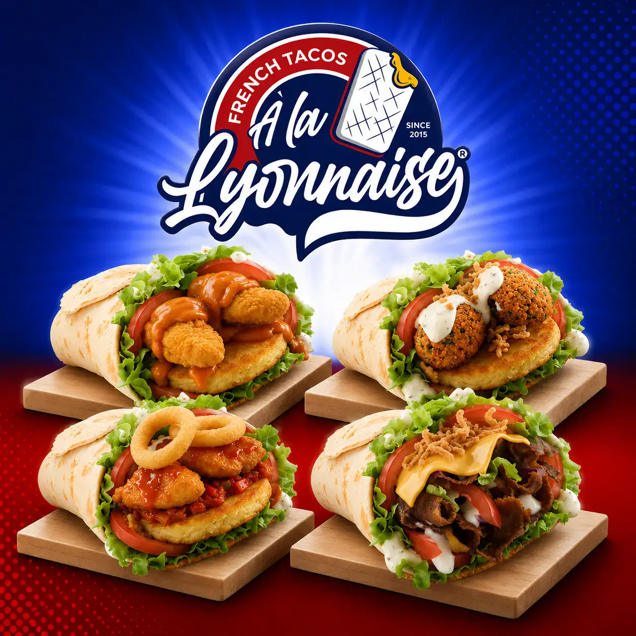 Wraps À la Lyonnaise